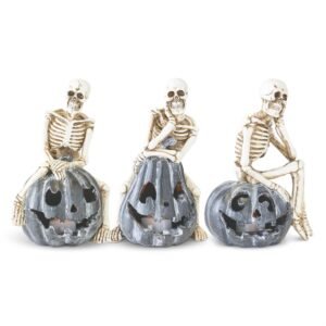 LED Skeleton + Pumpkin