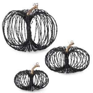 Glitter Wire Pumpkin