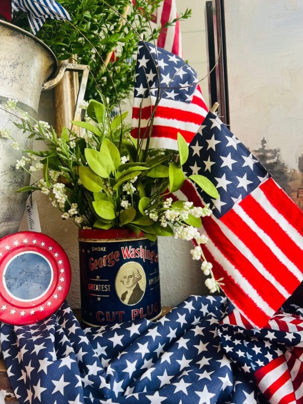 George Washington Vintage Can