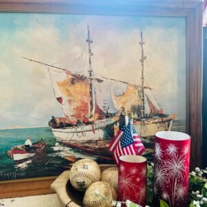 Vintage Sailboat Picture