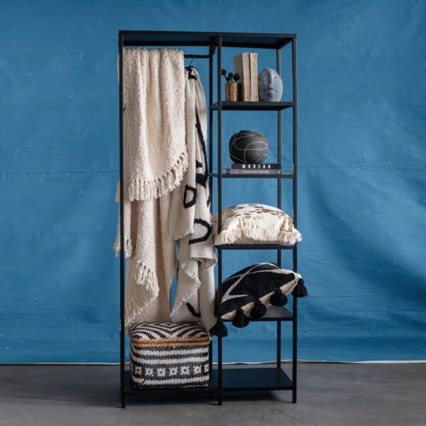 Black Metal Shelving - Image 3