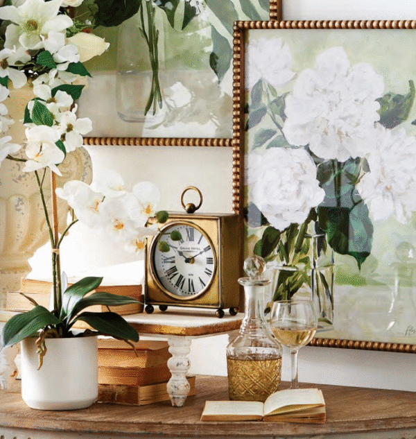 Antique Gold Clock - Image 3