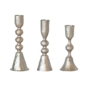 Silver Hand Forged Taper