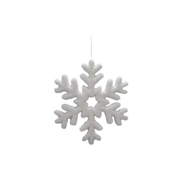 Flocked Snowflake - Image 3