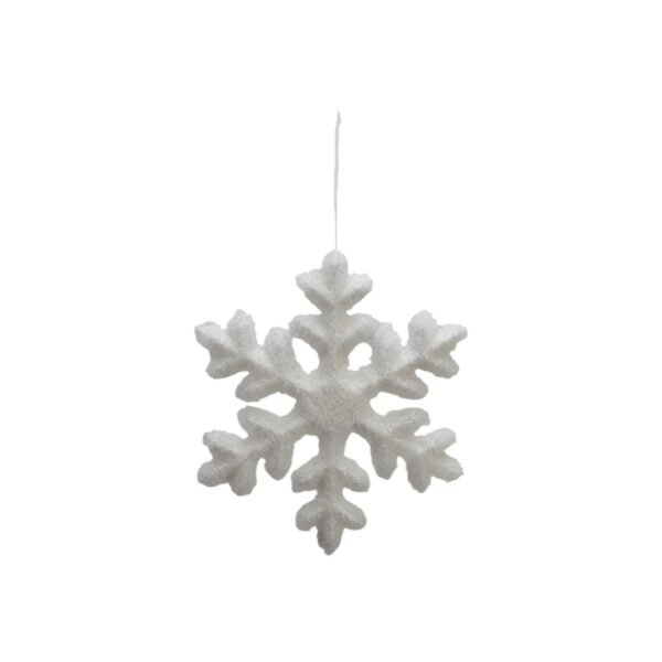 Flocked Snowflake - Image 4