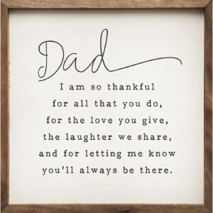 Dad I Am So Thankful