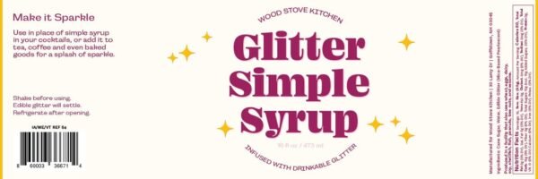 Glitter Simple Syrup - Image 2