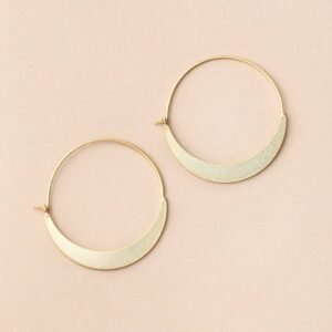 Crescent Hoop Gold