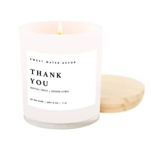 Thank You  Soy Candle